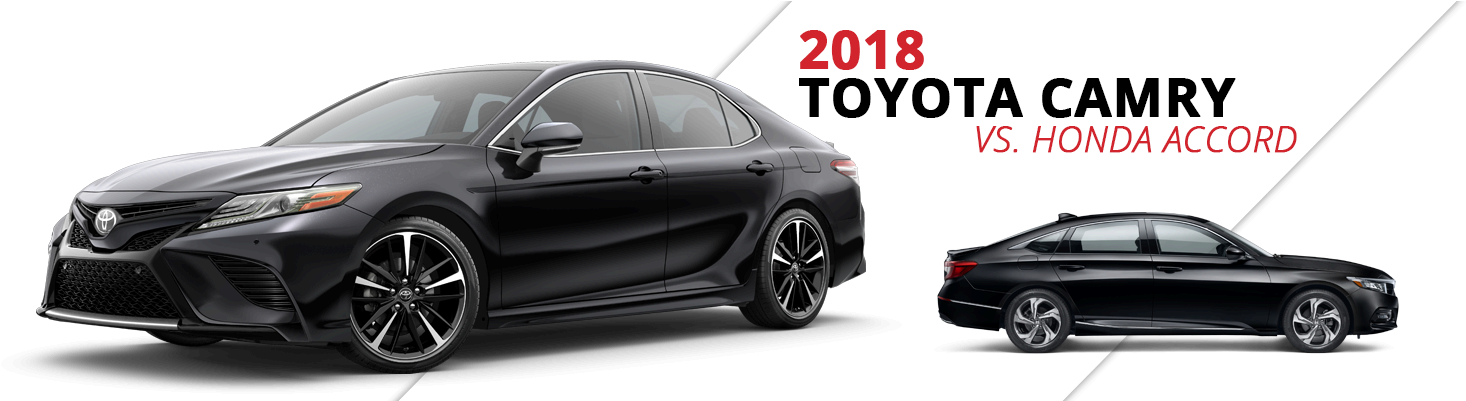 2018 Toyota Camry Vs Honda Accord - 2018 Toyota Camry (1500x400), Png Download