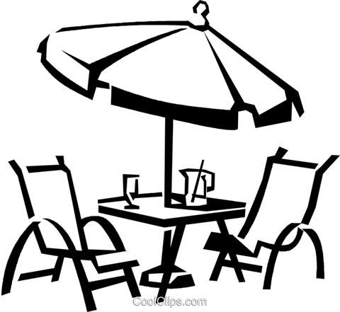 Patio Furniture Royalty Free Vector Clip Art Illustration (480x441), Png Download