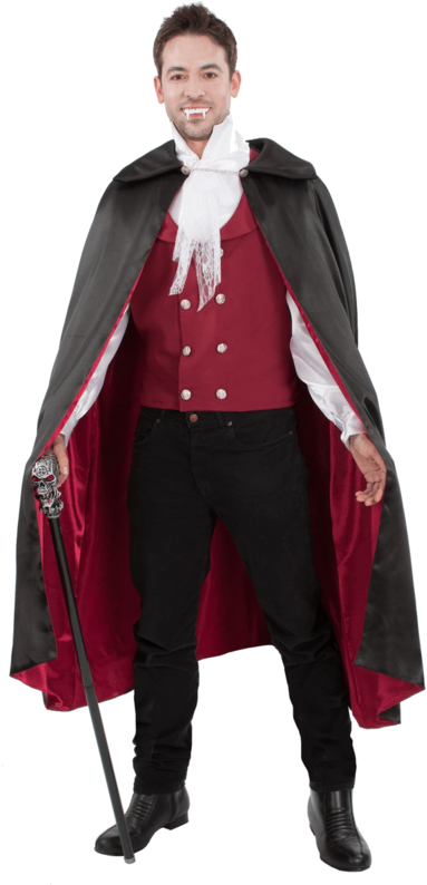 Male Vampire Costume (500x793), Png Download