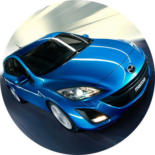 Mazda - Mazda 3 2010 (500x500), Png Download