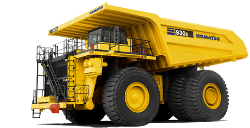 Mining Equipment - Komatsu 930e 5 (588x266), Png Download