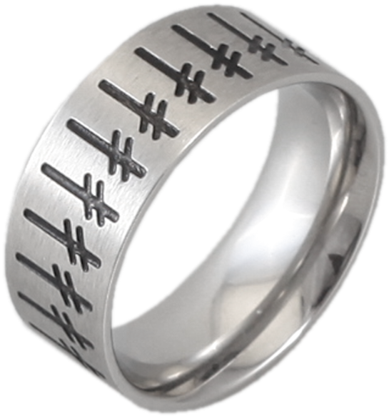 Gang Logo Ring - Deathwish Ring (600x600), Png Download