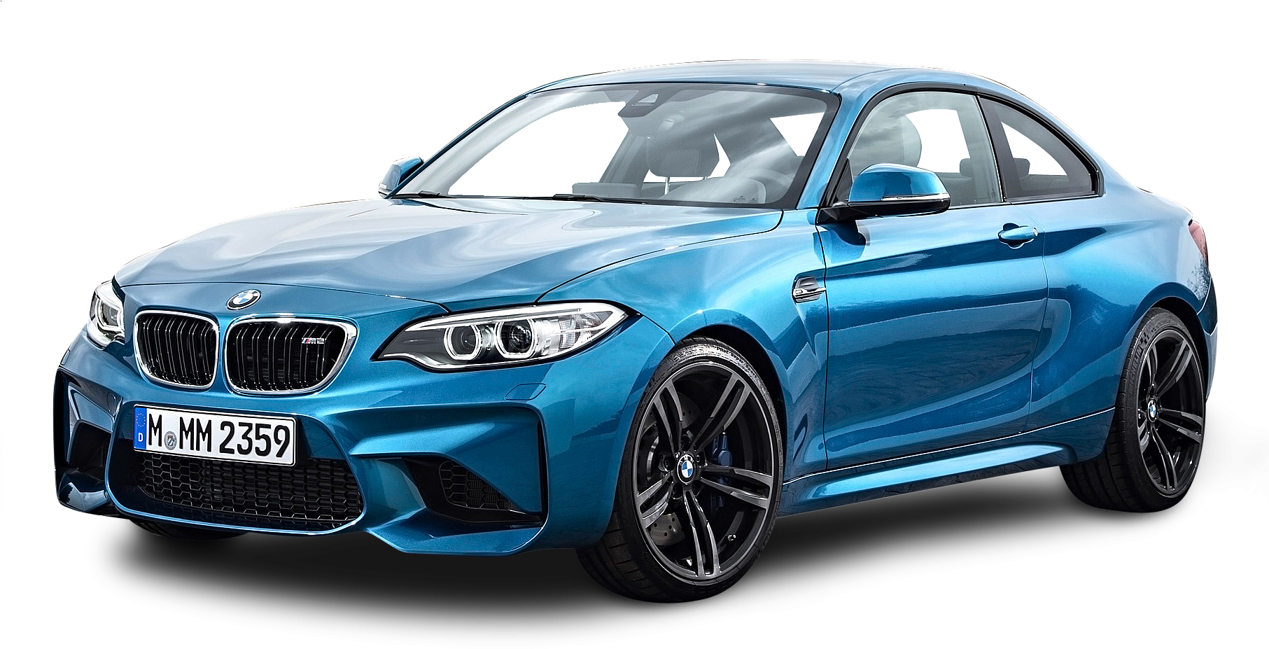 Blue Bmw M2 Coupe Car Png Image Pngpix - Bmw M2 Competition Blue (1812x960), Png Download