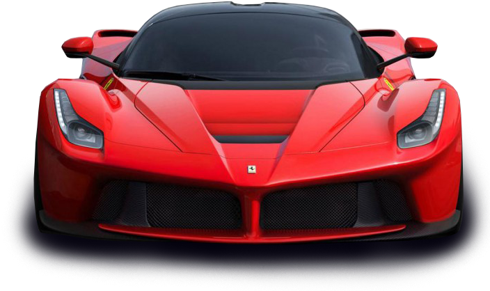 Red Race Car Png Ferrari Png Transparent Images Png - Ferrari La Ferrari Png (706x447), Png Download