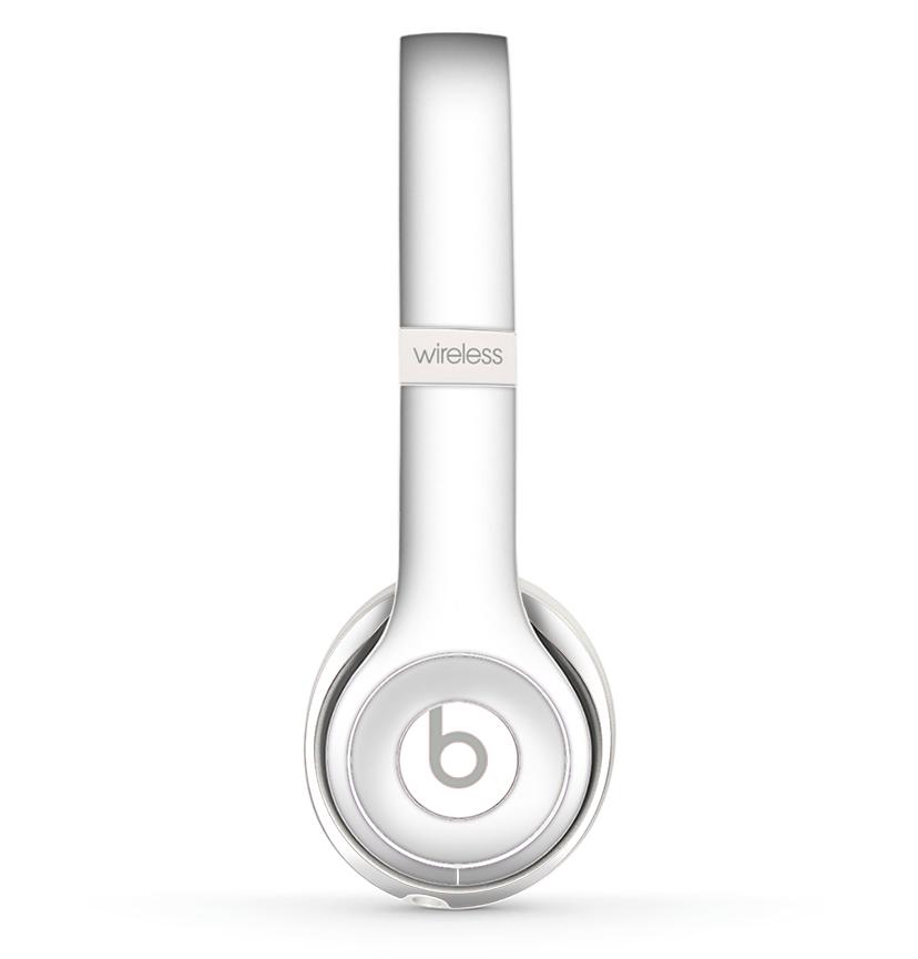 The Large Chevron White Png Skin Set For The Beats - Headphones (828x865), Png Download