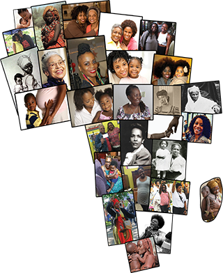 Africa-collage - Collage (320x392), Png Download