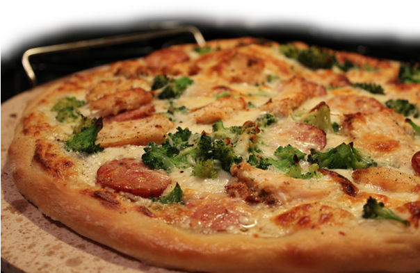 Try One Of Our Specialty Pizzas Today - Scotty's Pizza Marshfield (603x399), Png Download