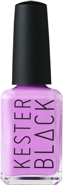 Kester Black Nail Polish - Violet (407x520), Png Download