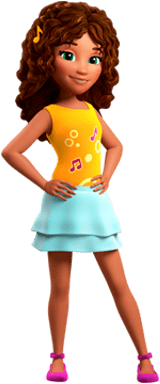 Andrea - Dolphin Rescue Lego Friends By Tracey West (400x400), Png Download