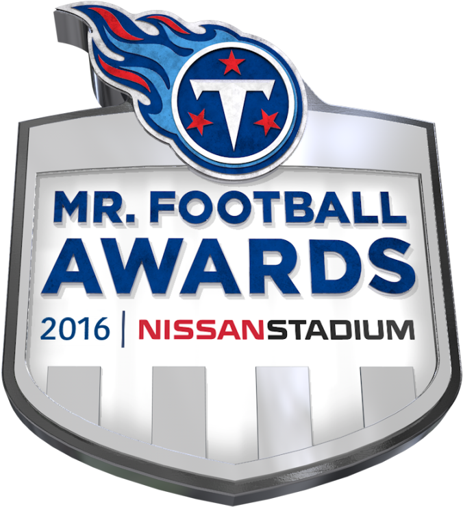 Oakland's Stevens & Siegel's Smith Mr - Tennessee Titans Mr Football Awards (800x793), Png Download