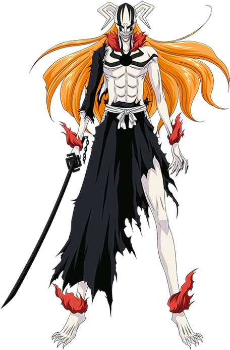 Ichigo Hollow (558x714), Png Download
