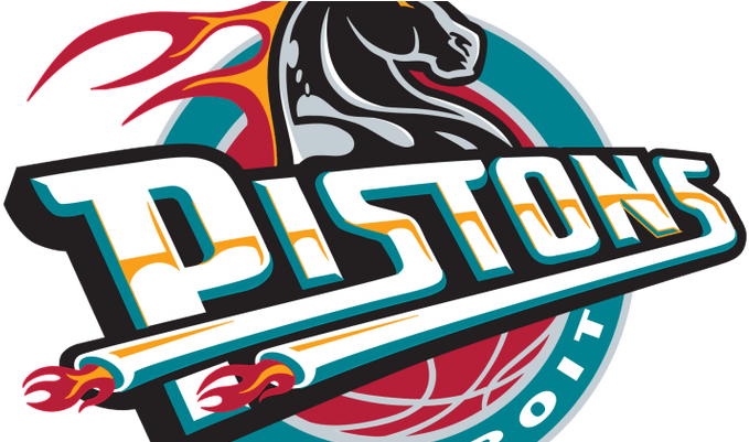 Detroit Pistons Clipart Png - Detroit Pistons Old Logo (700x400), Png Download