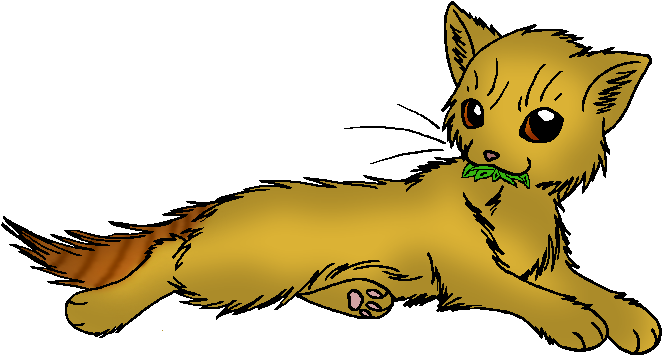My Goldenheart - Brown Tabby Warrior Cats Png (711x401), Png Download