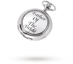 Woodford "father Of The Bride" Pocket Watch - Dyrberg/kern (350x350), Png Download