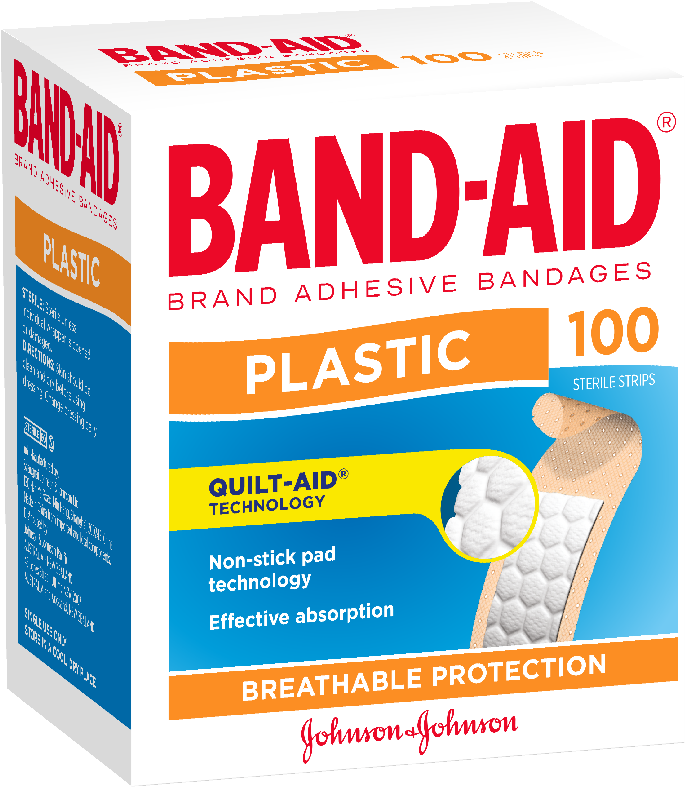 Ba Plastic 100 - Band Aid Assorted 50 (800x800), Png Download