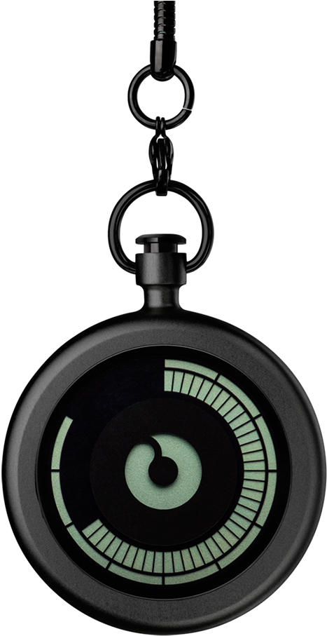 Ziiiro Titan Pocket Watch (600x964), Png Download