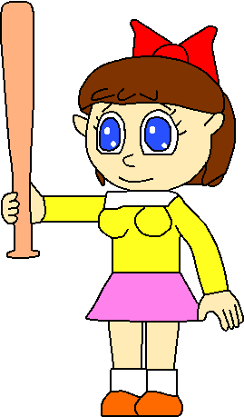 Hisoka Likes To Play Baseball - Cartoon (269x459), Png Download