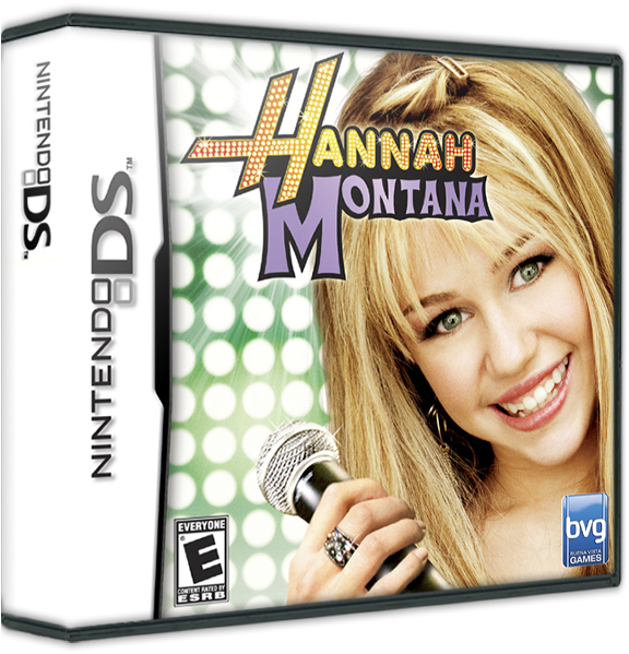 Hannah Montana - Hannah Montana Ds (587x598), Png Download