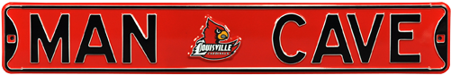 Louisville Cardinals “man Cave” Authentic Street Sign - Washington Capitals Man Cave Street Sign (500x500), Png Download