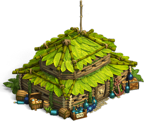 Joe's Fort - Pine (470x396), Png Download