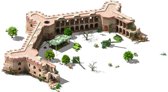 Military Fort Initial - Foundation (572x313), Png Download
