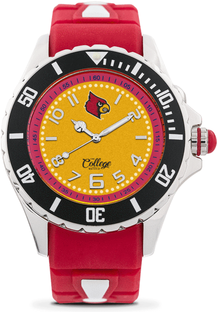 Louisville Cardinals Watch - Rolex Submariner Price In India (600x638), Png Download