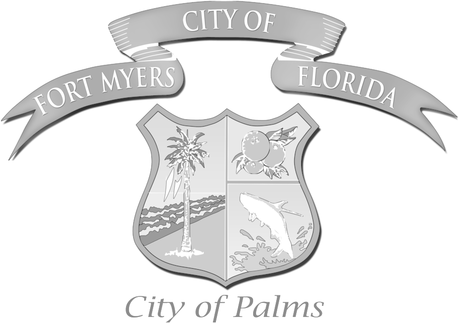 City Of Fort Myers Florida - Ft Myers City Of Palms (1000x698), Png Download