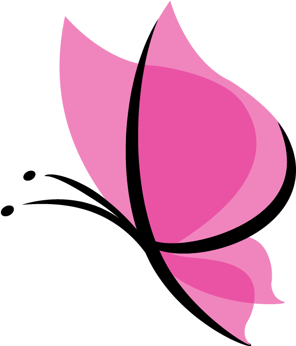 Msn Logo Butterfly - Makeup And Hair Png (864x864), Png Download