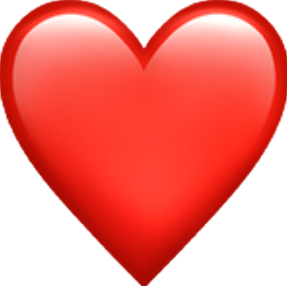 Iphone Iphoneography Emoji Like Followme Ip Ajfonxd - Love Heart (995x993), Png Download