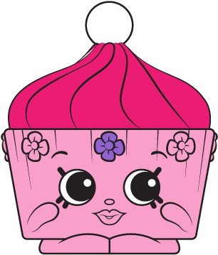 Spks8 Europe Kay Cupcake Pink - Shopkins Season 8 Kay Cupcake (577x506), Png Download