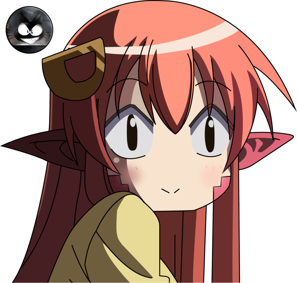 One Of Best Girl Please - Miia The Lamia Chibi (1024x975), Png Download