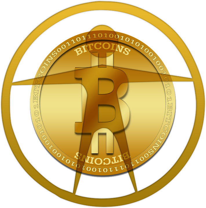Bitcoin, Crypto-currency, Currency, Money, Coin - Cryptocurrency (711x720), Png Download