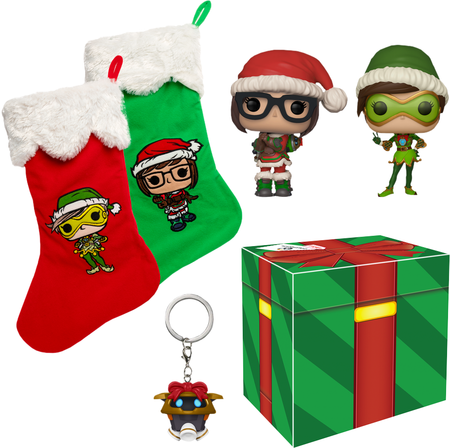 Overwatch - Overwatch Winter Wonderland Gamestop Box (914x910), Png Download