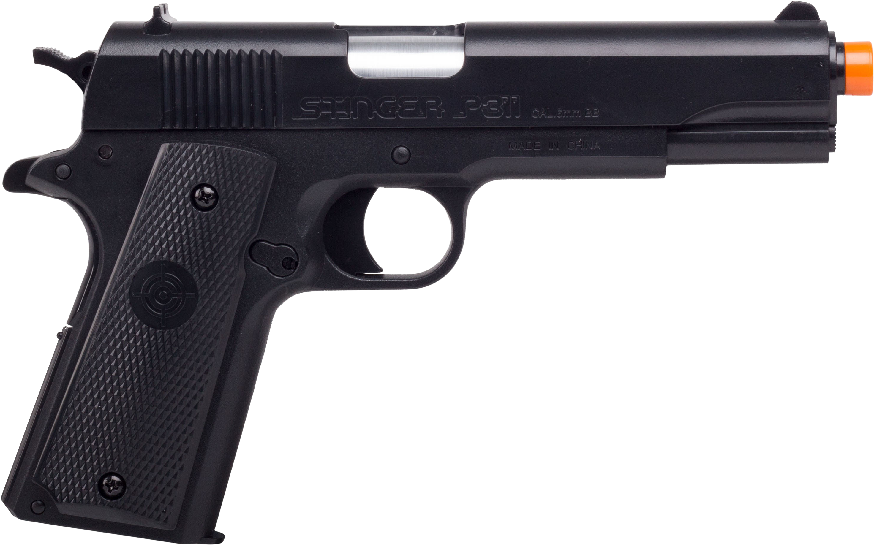 Cros Asp311b P311 Milt Pistol 325 Fps - Browning 1911 22 Version Black Label (3000x1890), Png Download