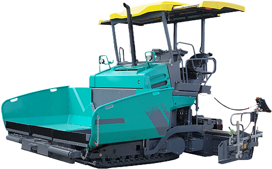 Asphalt Paver Equipment & Parts - Parts Of Asphalt Paver (550x355), Png Download