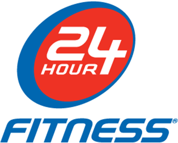 24hour Fitness - 24 Hours Fitness Logo (819x614), Png Download