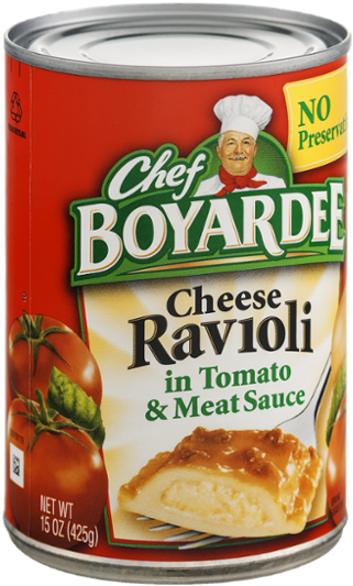 Chef Boyardee Cheese Ravioli 15 Oz (600x600), Png Download