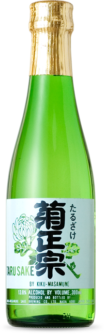 Copyright Kiku-masamune Sake Brewing Co - Kiku-masamune (finest Chrysanthemum) Taru Sake (215x690), Png Download