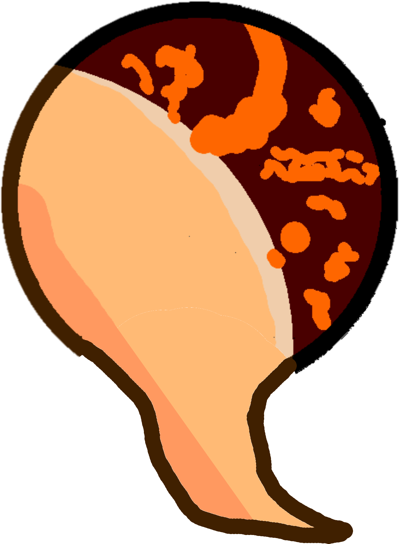 Poltergeist Ghost Body Not Transparrent (2000x2000), Png Download