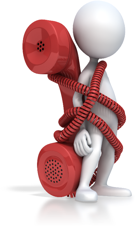 3d Stick Figure Png - Presenter Media Telephone Gif (600x800), Png Download