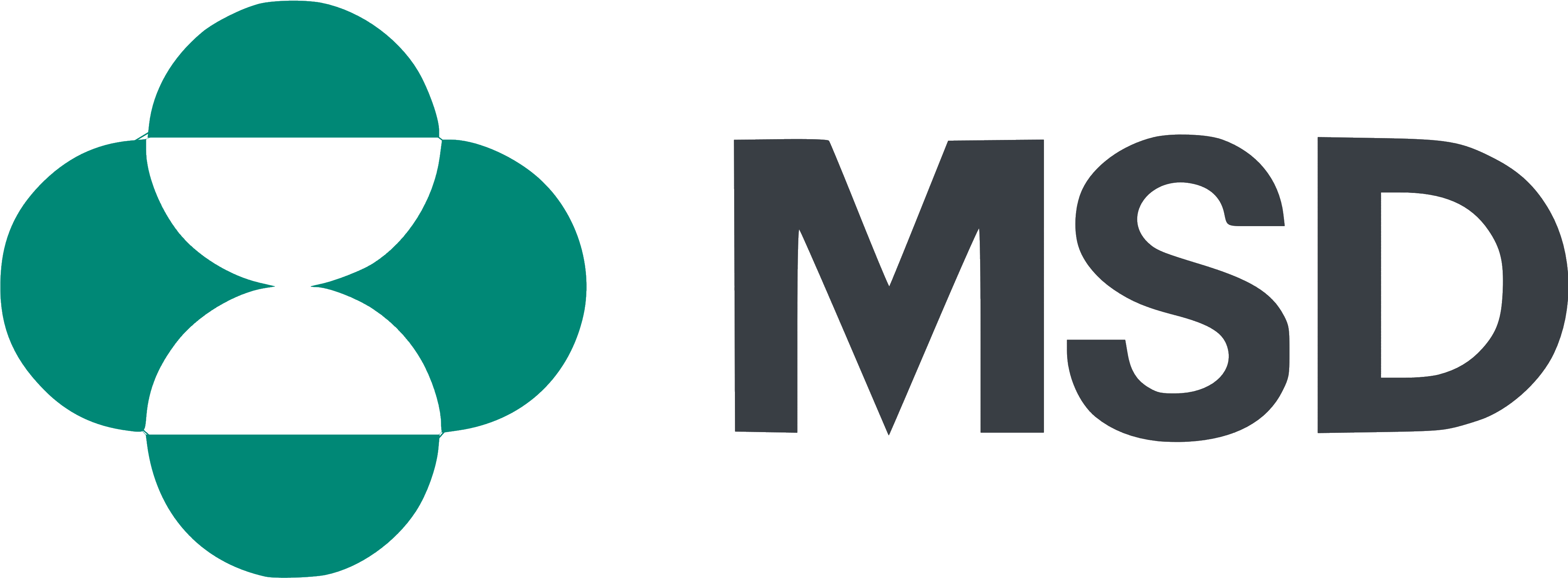 Merck Sharp & Dohme Logo (4300x2000), Png Download