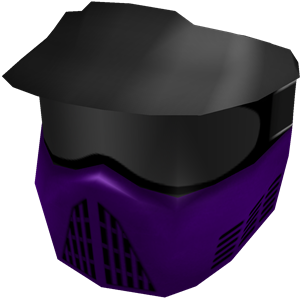 Purple Paintball Mask - Mask (420x420), Png Download