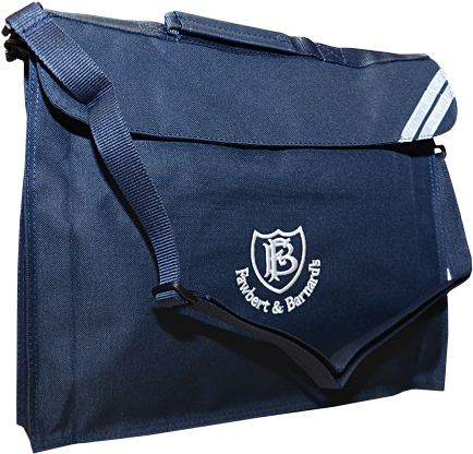 Fawbert & Barnard Book Bag - Messenger Bag (600x500), Png Download