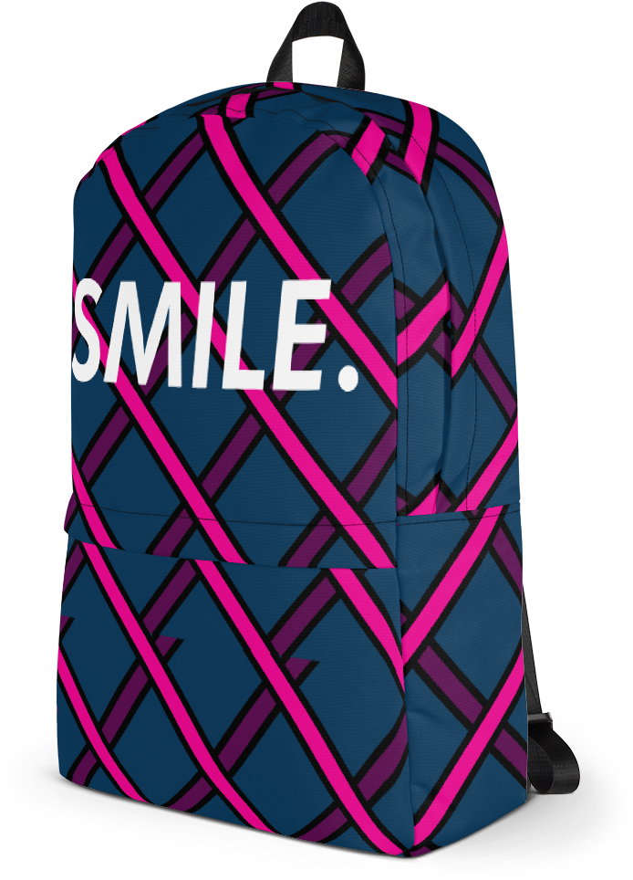 "smile" Bookbag - Baltimore's Gifted - Palau Tribal (1000x1000), Png Download