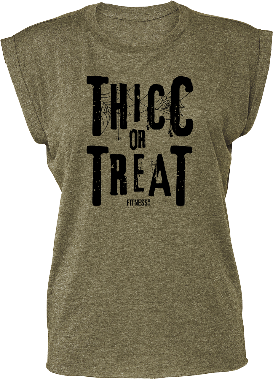 Thicc Or Treat - American Barbell (1000x1337), Png Download