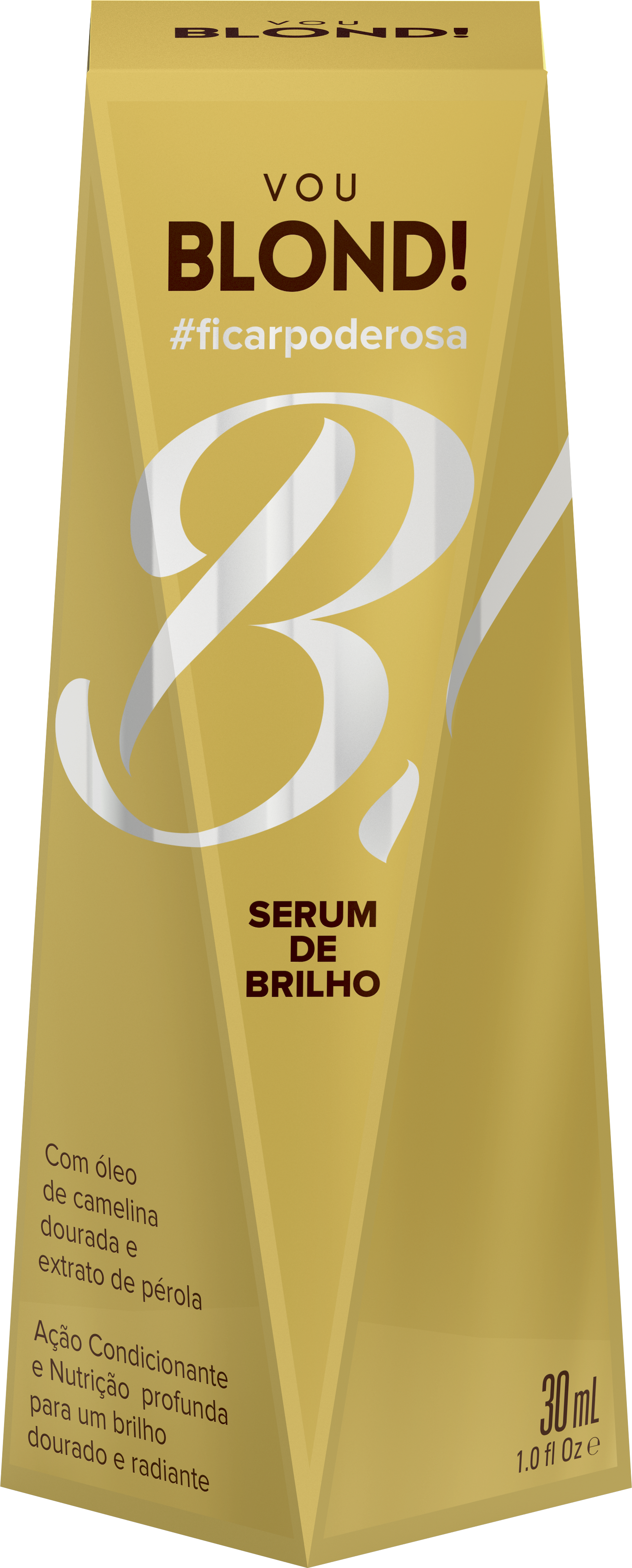 Sérum De Brilho Sou Dessas Vou Blond 30ml - Blond (1702x4222), Png Download