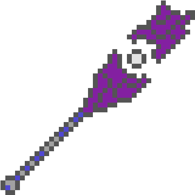 Terraria Staff - Free Terraria Sprites (520x480), Png Download
