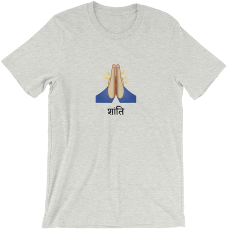 Peace Emoji Unisex Tshirt - Shirt (480x480), Png Download