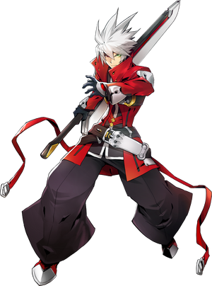 Blazblue Central Fiction Ragna The Bloodedge Main - Blazblue Central Fiction Ps3 Game (300x404), Png Download