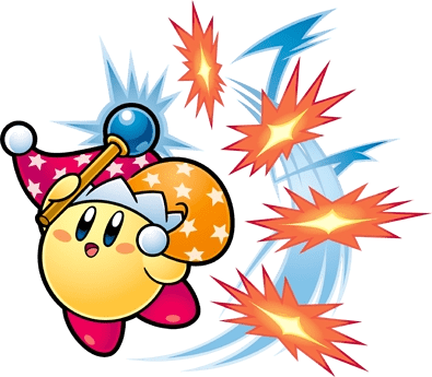 Kirby Super Star - Kirby Super Star Ultra Artwork (395x345), Png Download